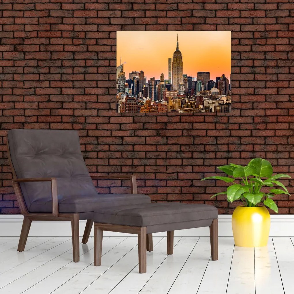 Obraz na szkle - Nowy Jorku (70x50 cm)