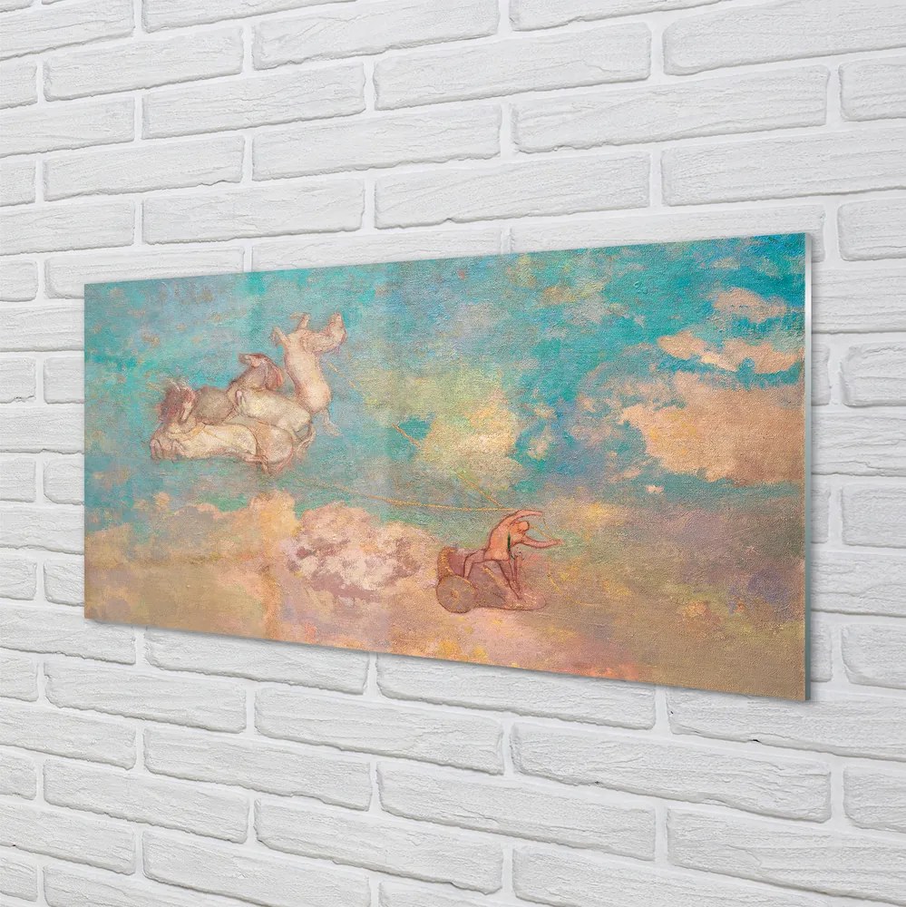 Szklany Panel Rydwan Apolla - Odilon Redon