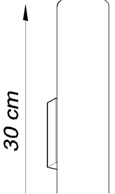 Czarny kinkiet Sollux Castro 2