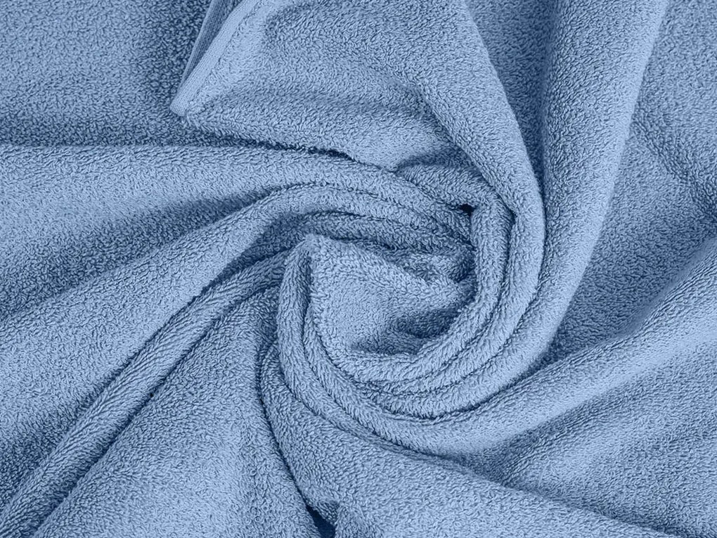 1x Ręcznik kąpielowy CLARYSSE ELEGANCE 70x140 cm + 1x ręcznik CLARYSSE 60x110 cm 100% bawełna, niebieska
