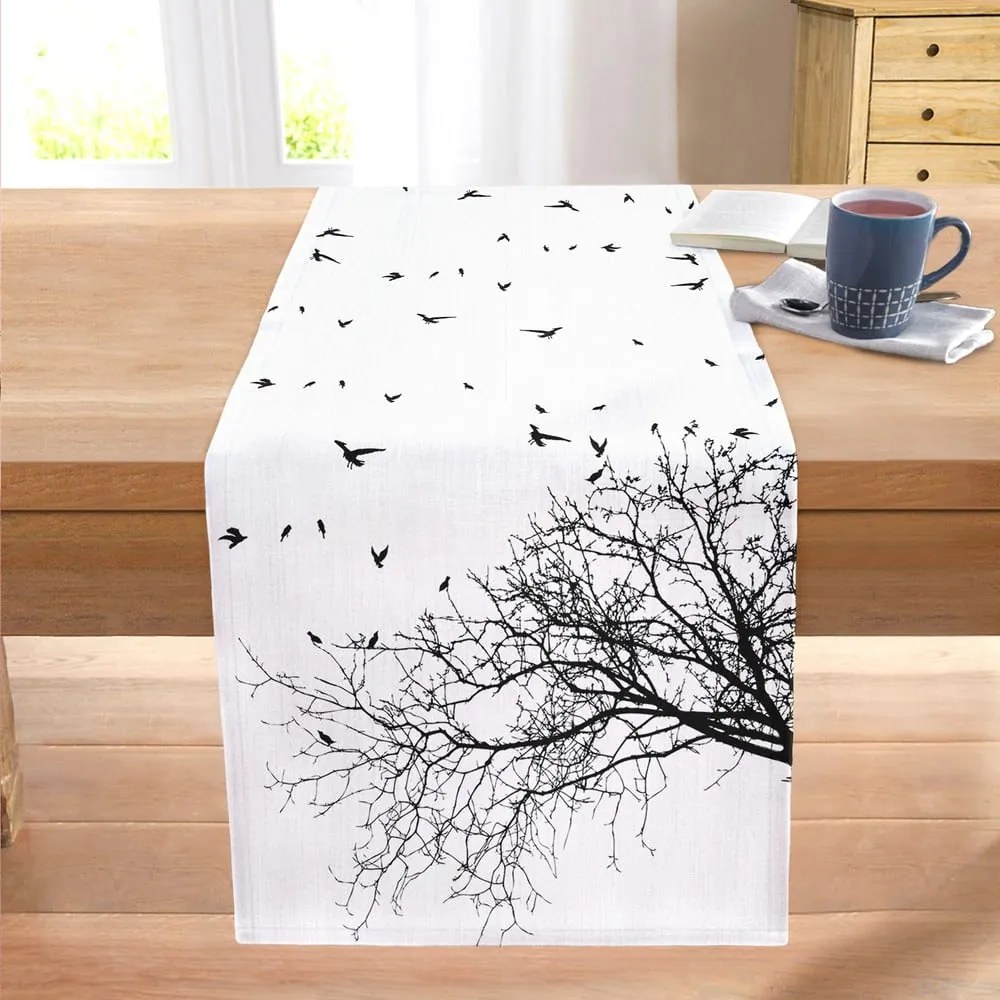 Bieżnik 40x130 cm Black Tree – Mila Home