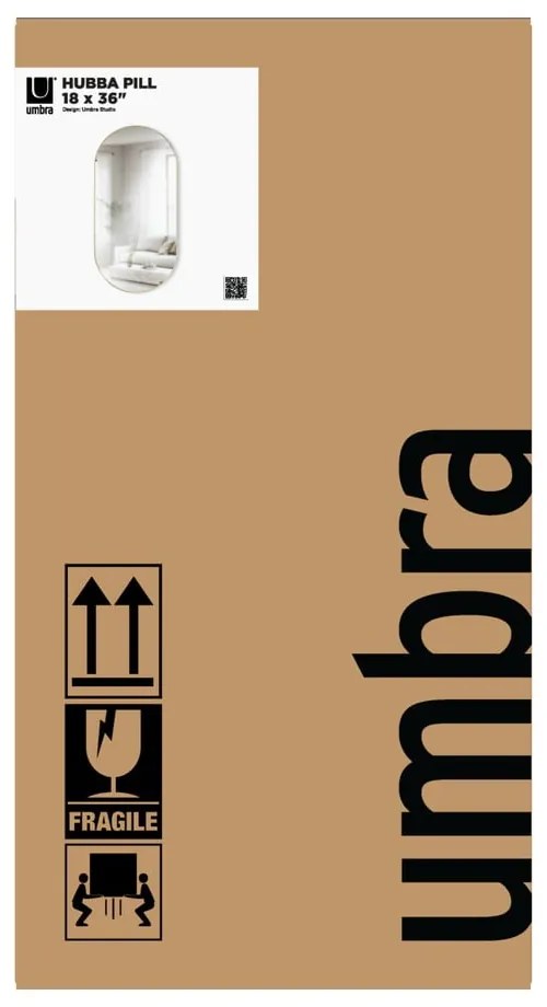 Lustro ścienne 46x91 cm Hubba – Umbra