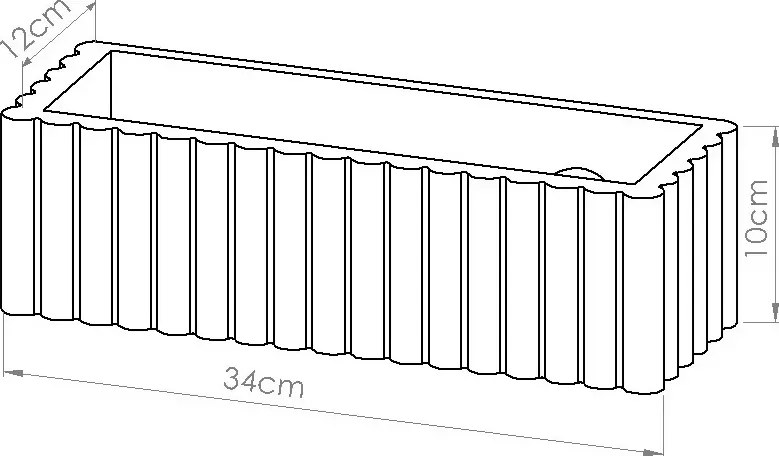 Biały ceramiczny kinkiet ścienny M167-Kasena G9-D13