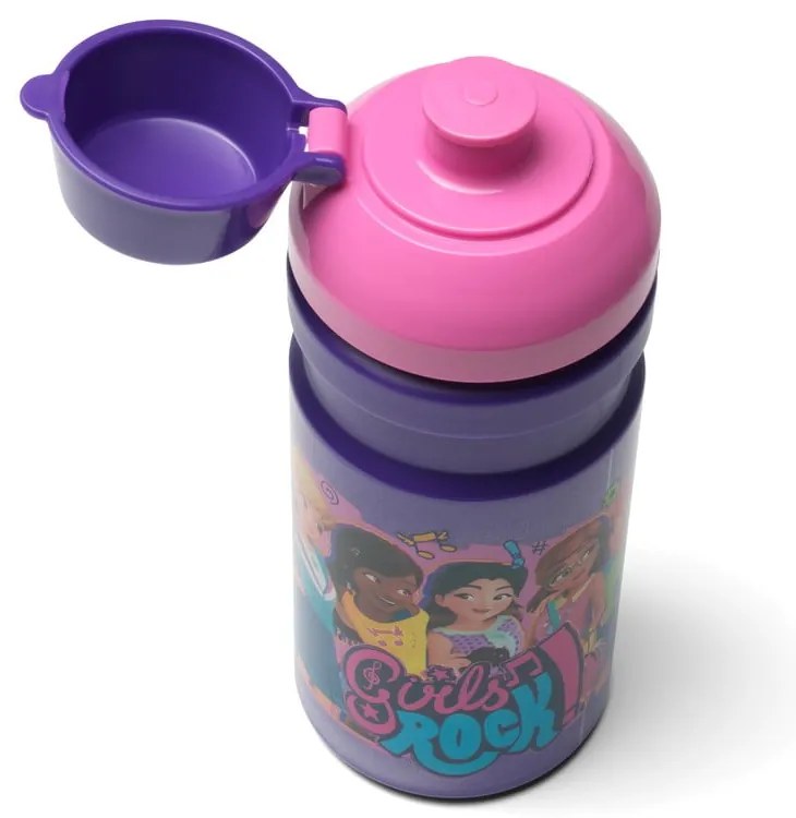 Komplet butelki na wodę i pudełka na przekąski LEGO® Friends Girls Rock