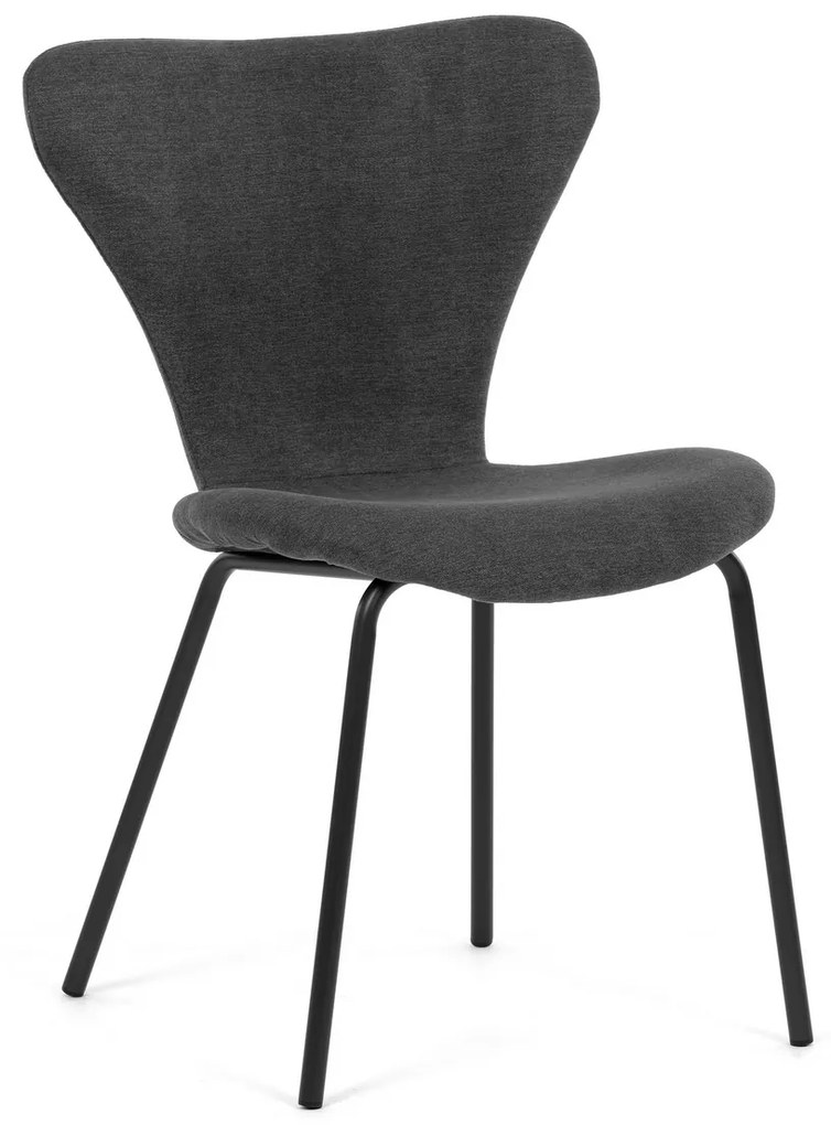 Zestaw krzeseł do jadalni CT-S8010 GREY2, 2 szt.