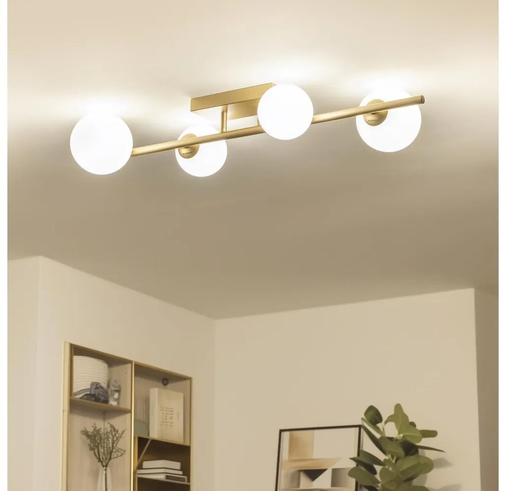 Brilagi - LED Żyrandol natynkowy MILLA 4xG9/3W/230V złoty/biały