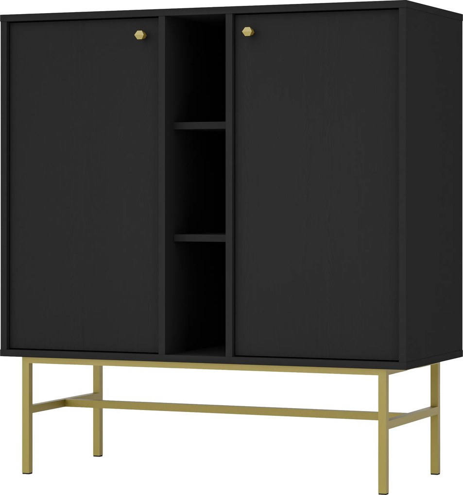 Komoda TORINO 100 cm do Salonu Sypialni Grafit