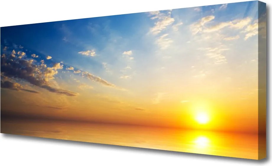 Obraz na płótnie Poranne Niebo nad Horyzontem