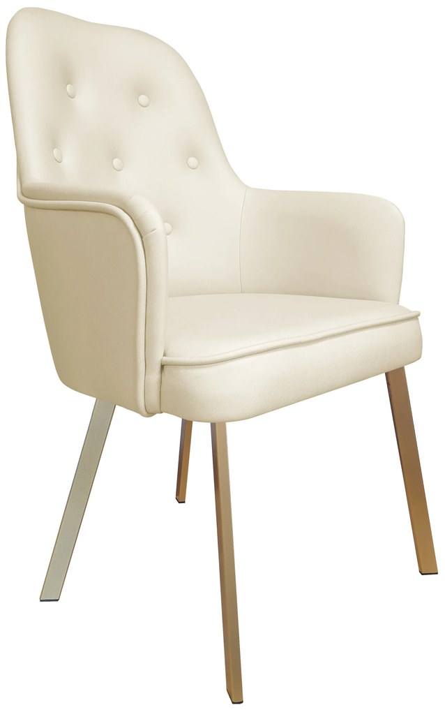 Krzesło SARA noga Profil złota Vega02