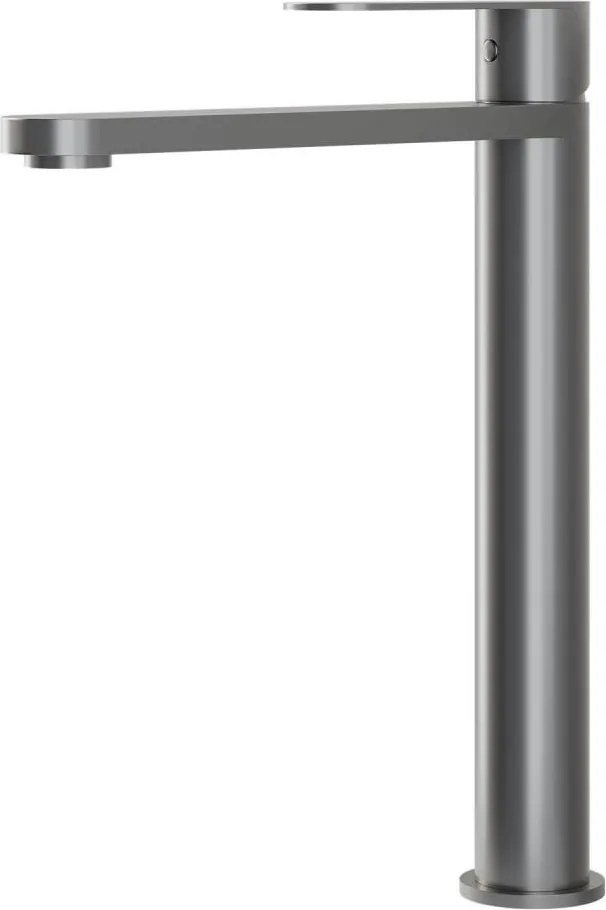 Bateria umywalkowa TARNBY 27,3 cm, szara, z powłoką proszkową