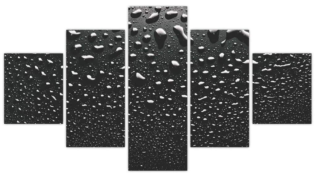 Obraz kropli wody (125x70 cm)