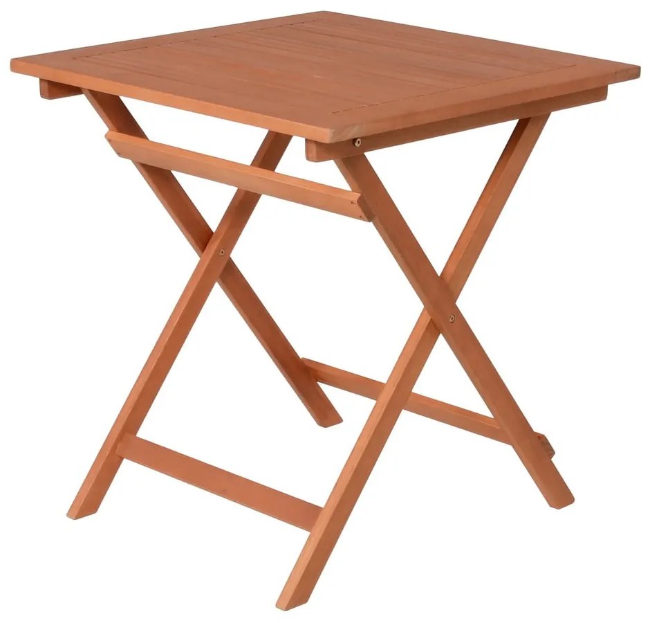 Stół ogrodowy z litego drewna eukaliptusowego 70,5x70,5 cm Pasaneda – Garden Pleasure