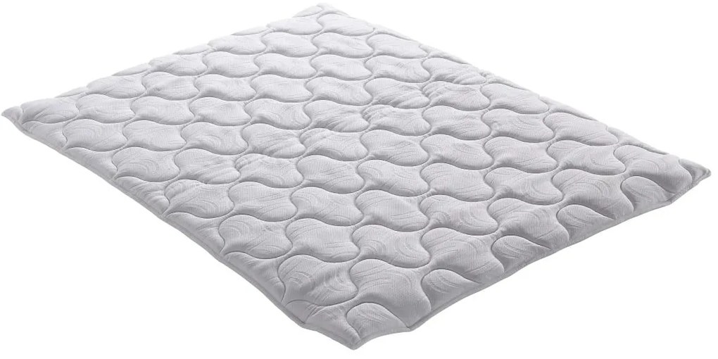 Nakładka na materac 140 x 190 cm z pamięcią kształtu gr. 5 cm - NAKARA od YSMÉE