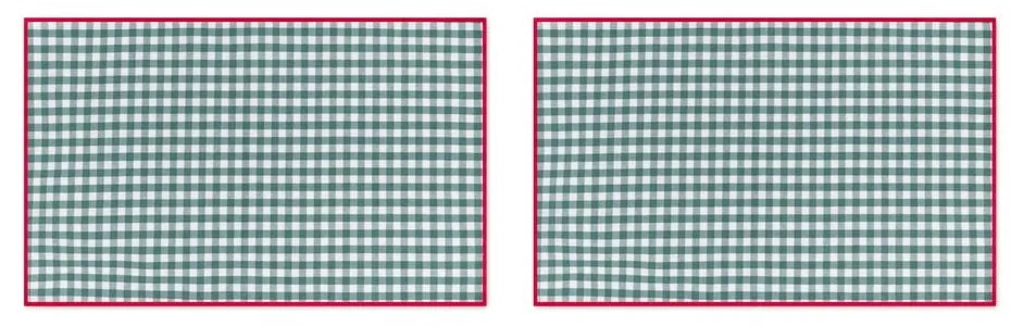 Tekstylne maty stołowe zestaw 2 szt. 35x50 cm Vichy – Really Nice Things