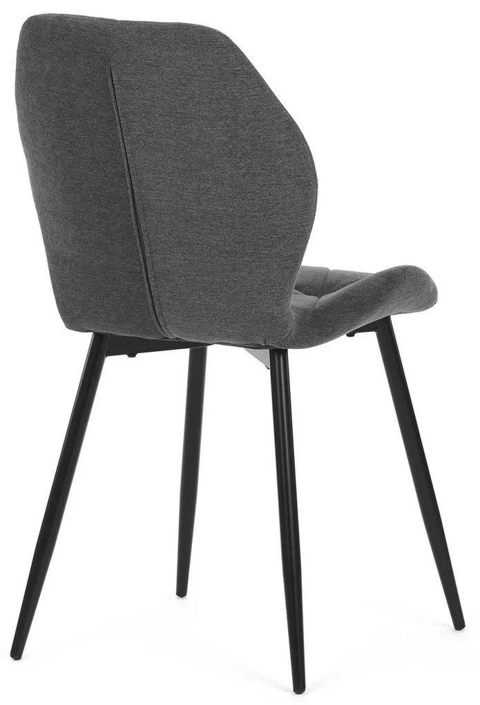 Zestaw krzeseł do jadalni CT-285 GREY2, 4 szt.