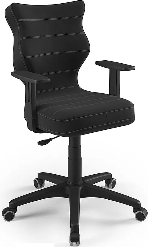Obrotowe krzesło do biurka Duo Black rozmiar 6 (159-188 cm)