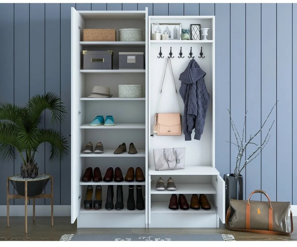 Zestaw do przedpokoju Mia White