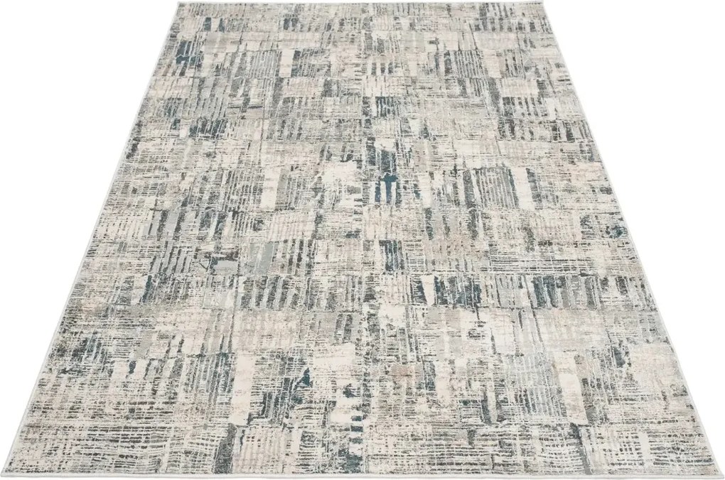 Ciemnoszary dywan nowoczesny C8-F82