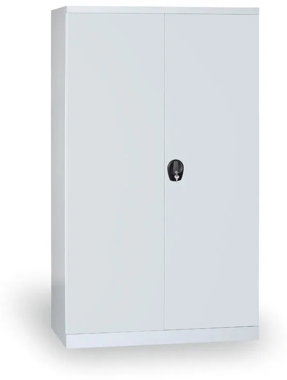 Szafa warsztatowa metalowa KOVONA, do montażu własnego, 4 półki, 1200 x 500 x 1800 mm, szara