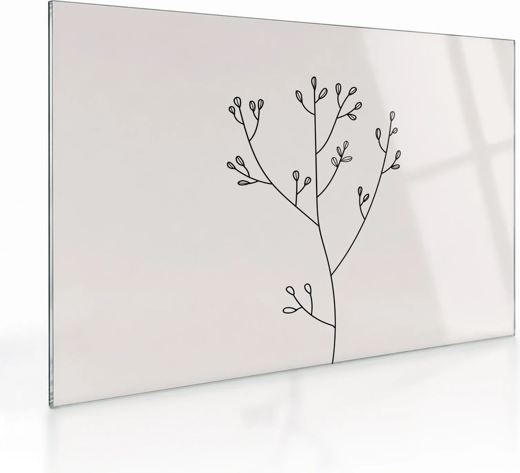 Obraz na szkle - Kwiat łąkowy N⁰3 (70x50 cm)