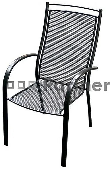 Metalowy zestaw ogrodowy PALMA I. 1 + 4 Stół prostokątny 145x90 cm (CT0309)