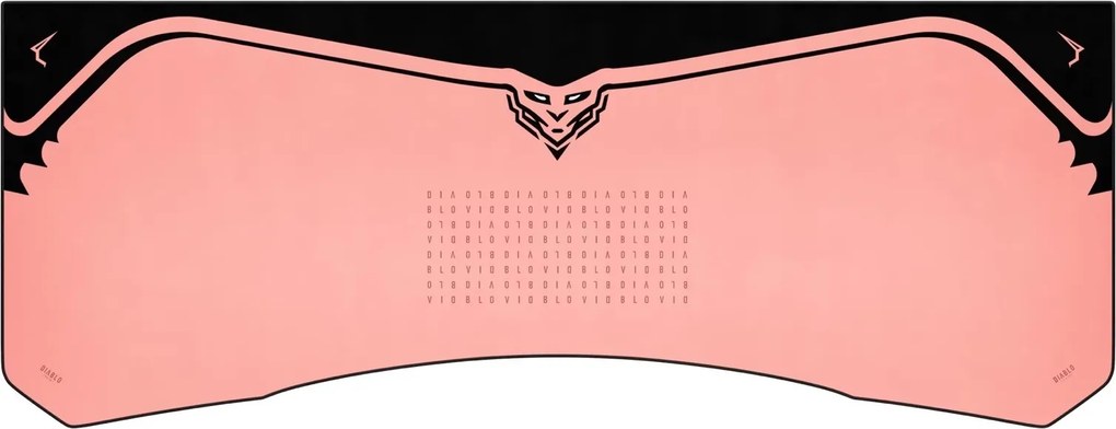 Podkładka ochronna na biurko Diablo X-Forge 160 cm, Akira Pink