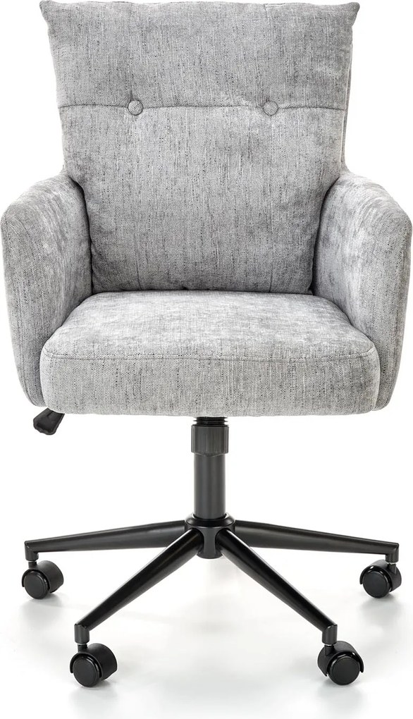 Fotel obrotowy z poduszką na oparciu Flores