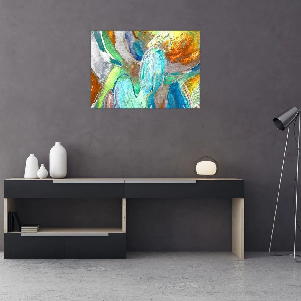 Obraz - Kolorowa abstrakcja (70x50 cm)