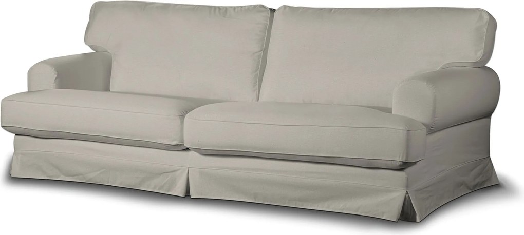 Pokrowiec na sofę Ekeskog rozkładaną kolor szary tkanina welwetowa