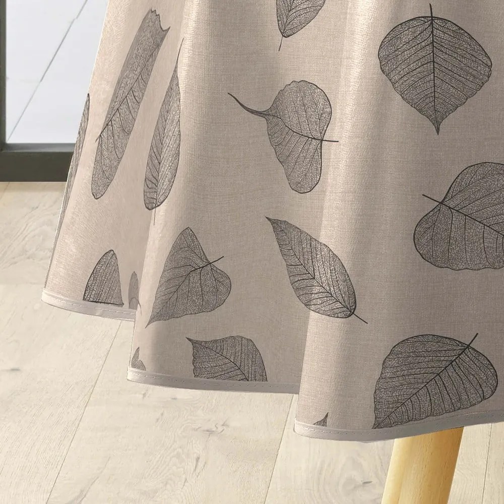 Obrus zmywalny ø 160 cm Feuillys – douceur d'intérieur