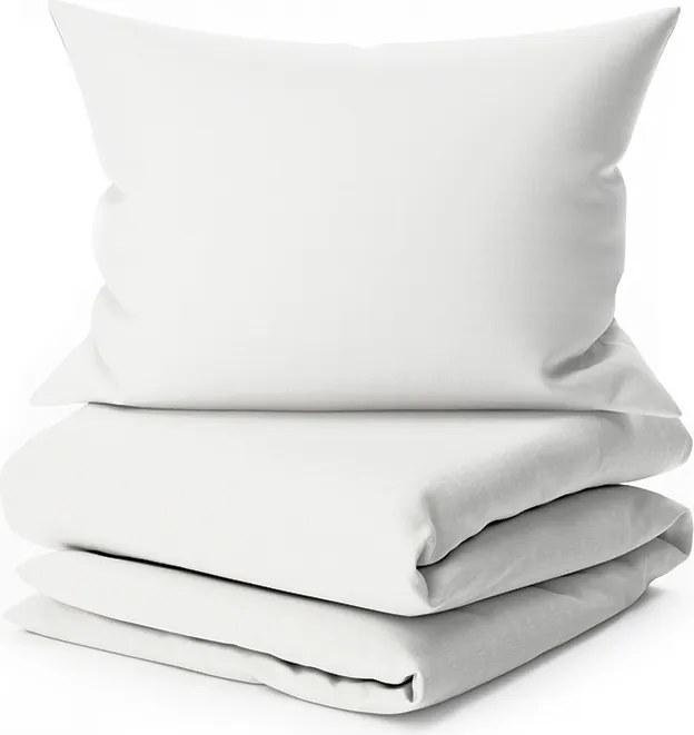 PrzytulneMieszkanie.pl PrzytulneMieszkanie.pl Pościel z kory DENYX biała Rozmiar pościeli: 2 szt 70 x 90 cm | 200 x 220 cm