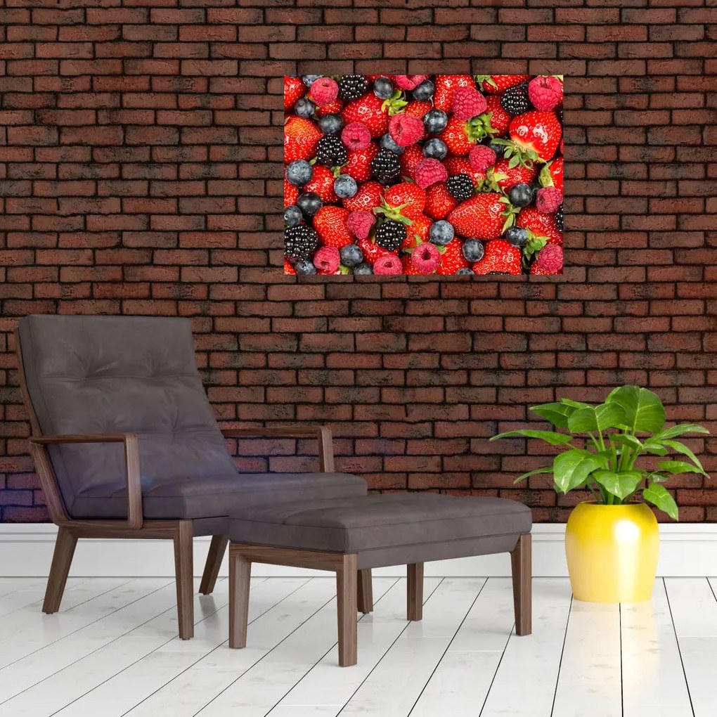 Obraz - Ładunek owoców (70x50 cm)