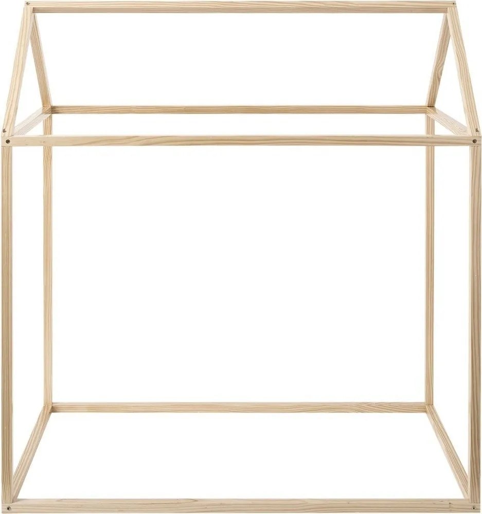 Drewniany domek dla dzieci, dekoracja - 115 x 66 x 126 cm