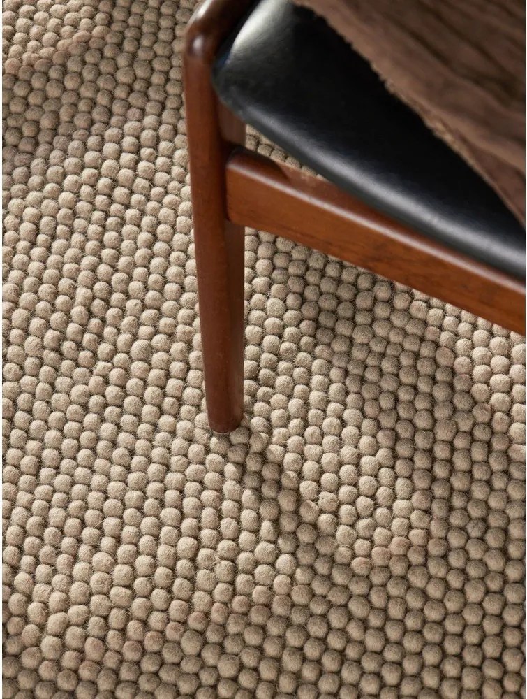 Wełniany okrągły dywan tkany ręcznie w naturalnym kolorze ø 200 cm Richmond Diana – Ted Baker