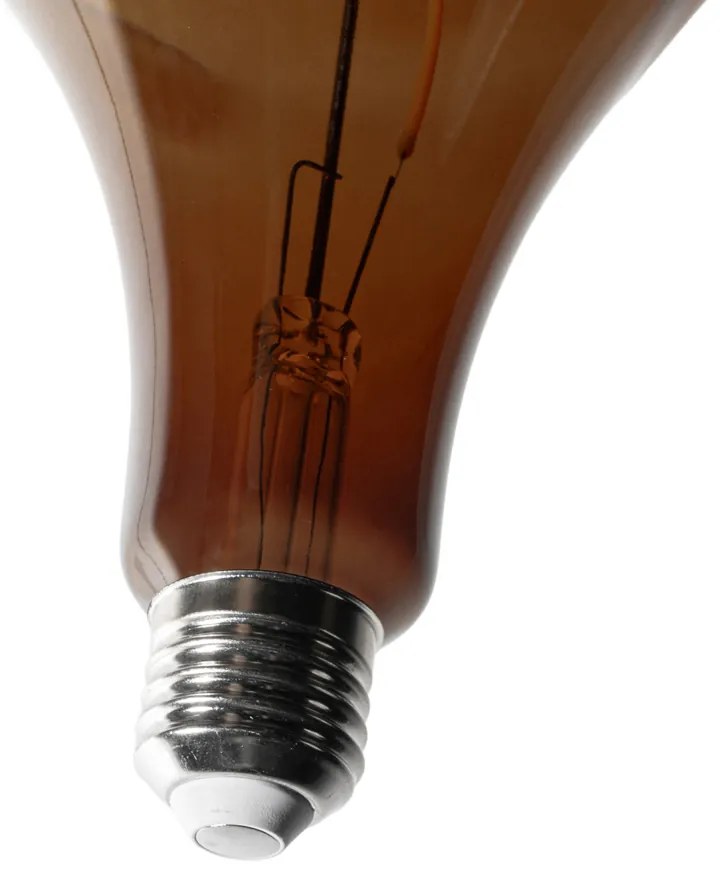 Ściemnialna żarówka LED E27 PS160 brązowa 4W 120 lm 1800K