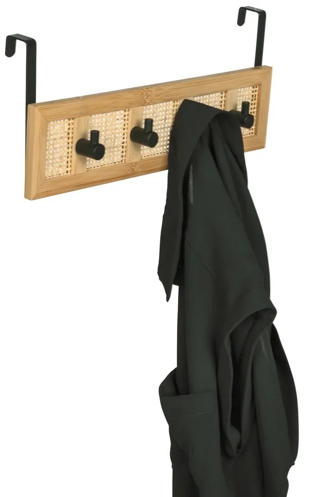Rattanowy wieszak na drzwi 33 cm Allegre – Wenko