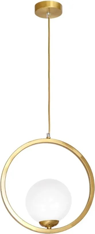 Złota lampa wisząca glamour - 8X K443 P7-S06