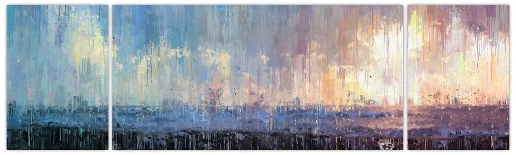 Obraz - Abstrakcja (170x50 cm)