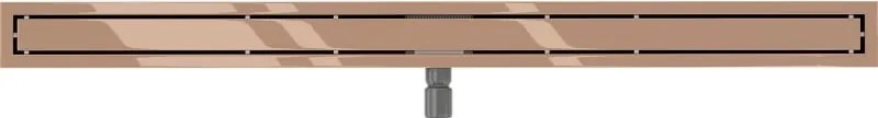 Mexen Flat M13 odpływ liniowy 2w1 120 cm, różowe złoto - 1610120
