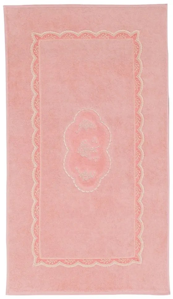 Dywanik łazienkowy BUKET 50x90 cm Kremowy