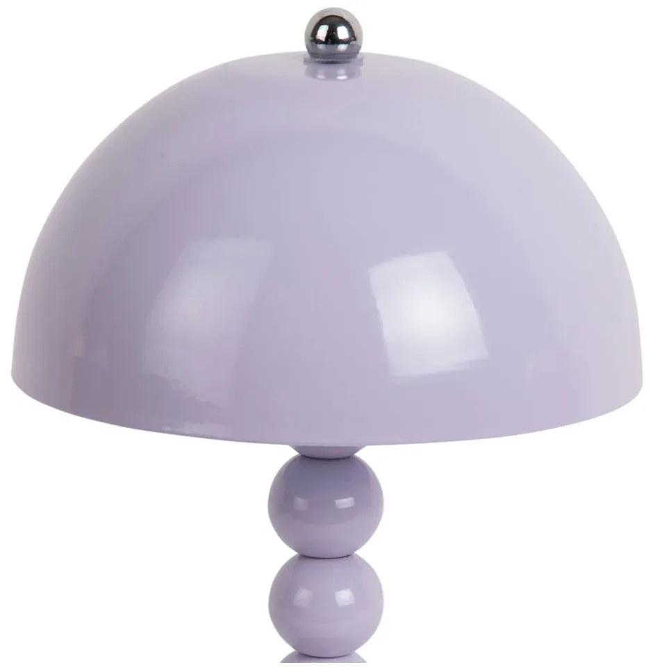 Fioletowa lampa stołowa LED (wysokość 27,5 cm) Bubbles LED – Leitmotiv