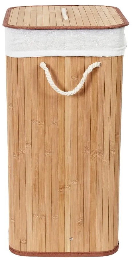 Naturalny bambusowy kosz na pranie 78 l Bamboo – Compactor