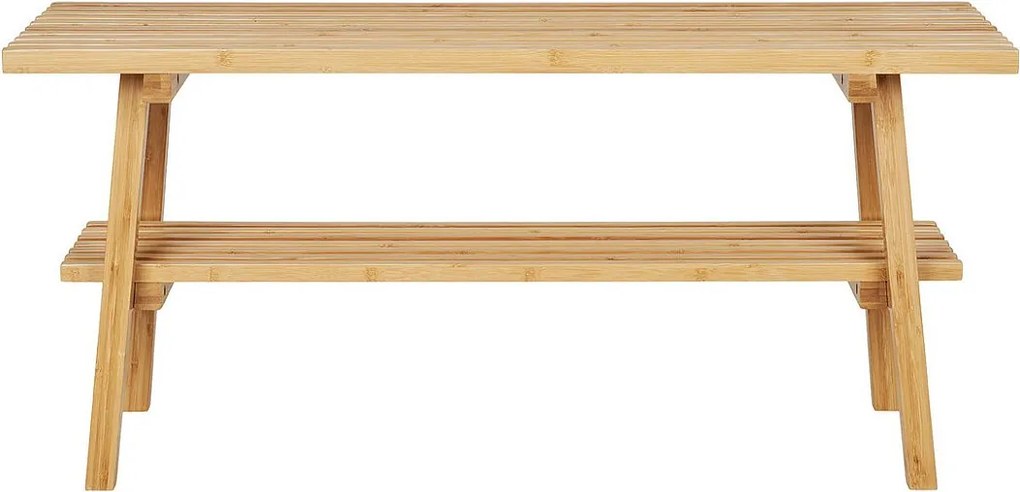 Ławka Ember, Brązowy, 28x70x45 cm, Kendra Home