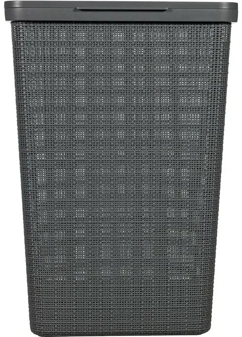 Curver Kosz na brudną bieliznę Jute 58 l, ciemnoszary