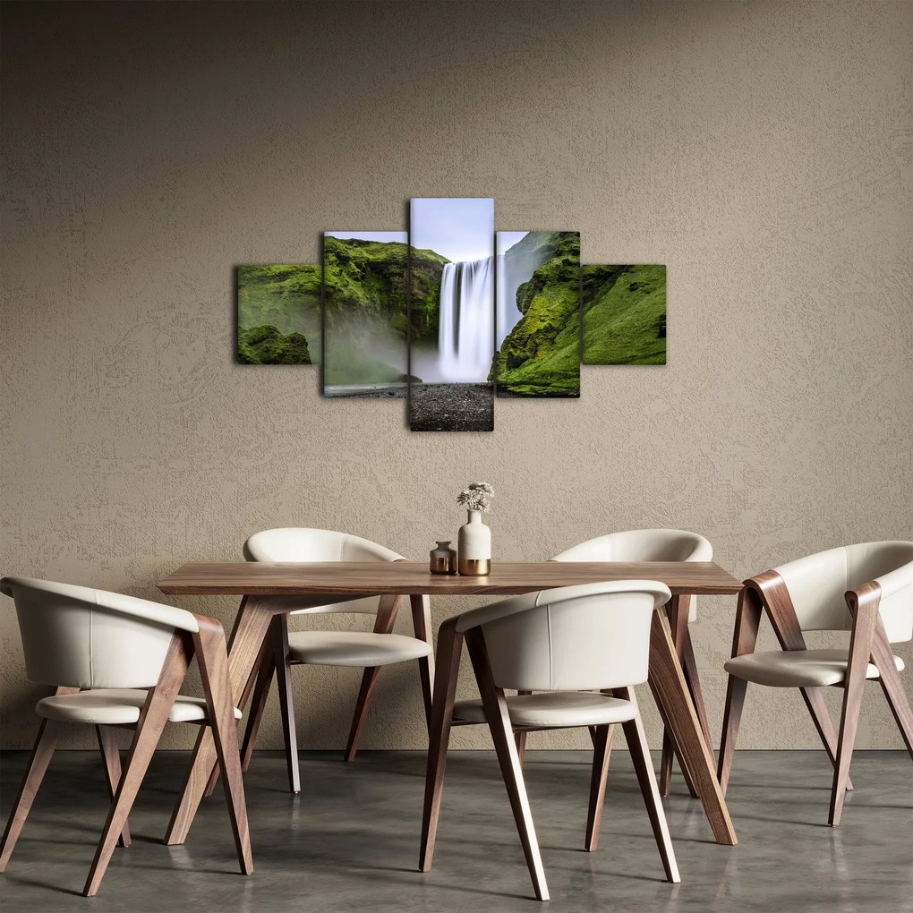 Obraz wodospadów (125x70 cm)