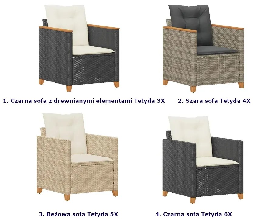 Fotel ogrodowy z poduszkami Z6-Z79