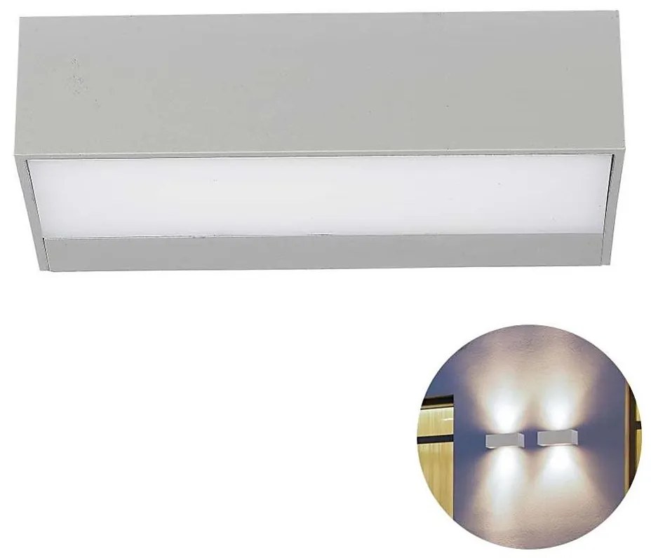 LED Kinkiet zewnętrzny LED/9W/230V 4000K IP65