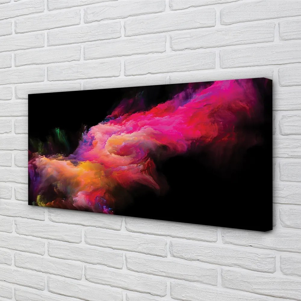 Zdjęcie na płótnie Różowa Geometria Fraktalna