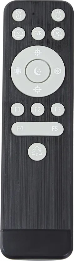 Wentylator sufitowy biały 48,5 cm z LED z możliwością ściemniania w Kelwinach z pilotem - Clemo