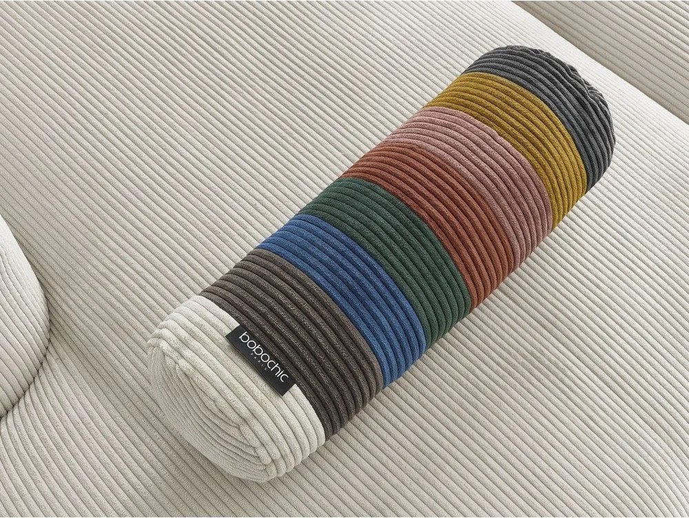 Beżowa sztruksowa sofa 250 cm Belair – Bobochic Paris